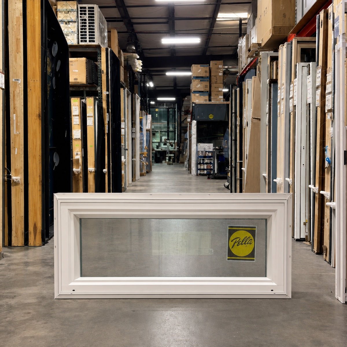 Pella® 250 Series Picture Window 35.5 x 14.5 - Clark Deals LLC