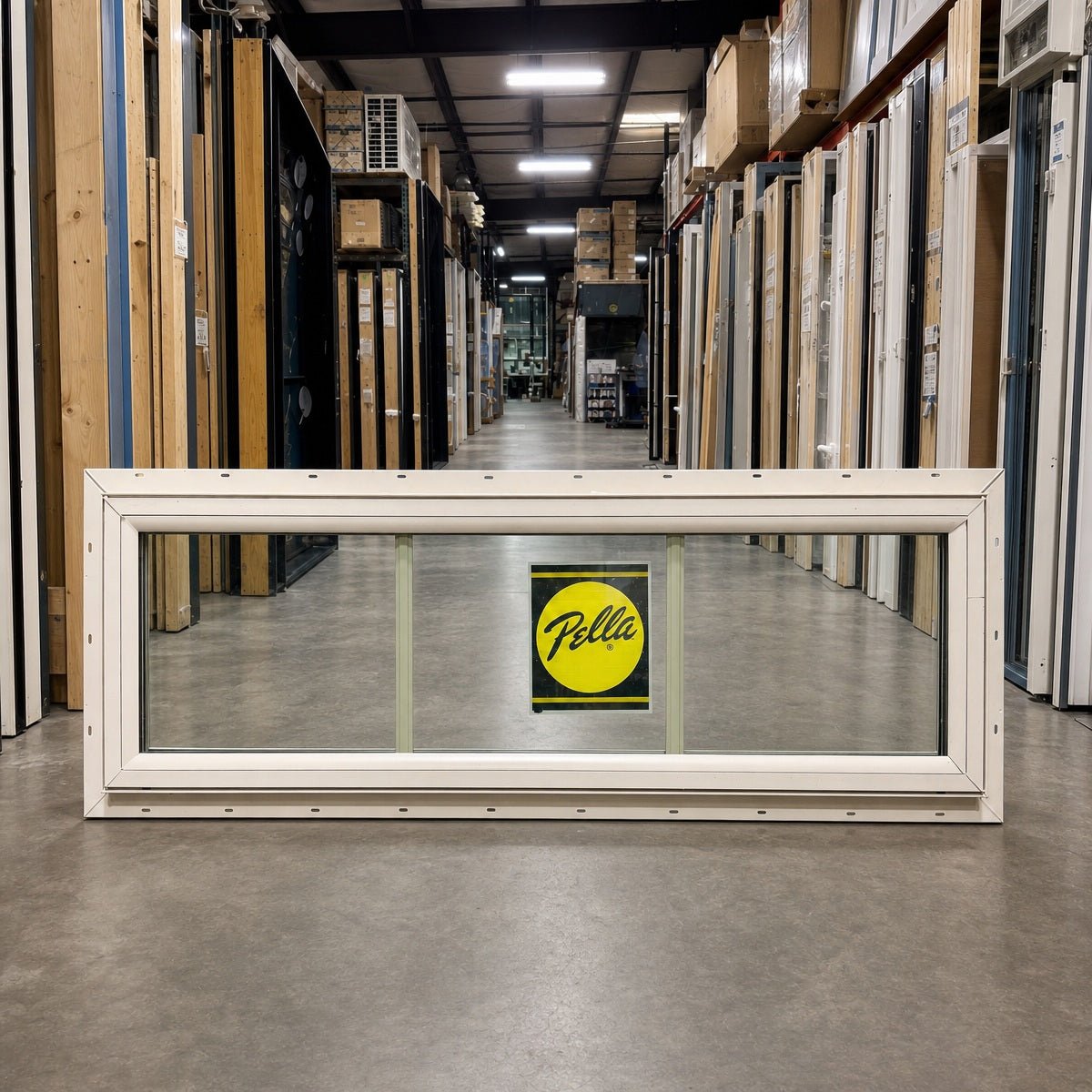 Pella® 250 Series Picture Window 35.5 x 11.5 - Clark Deals LLC