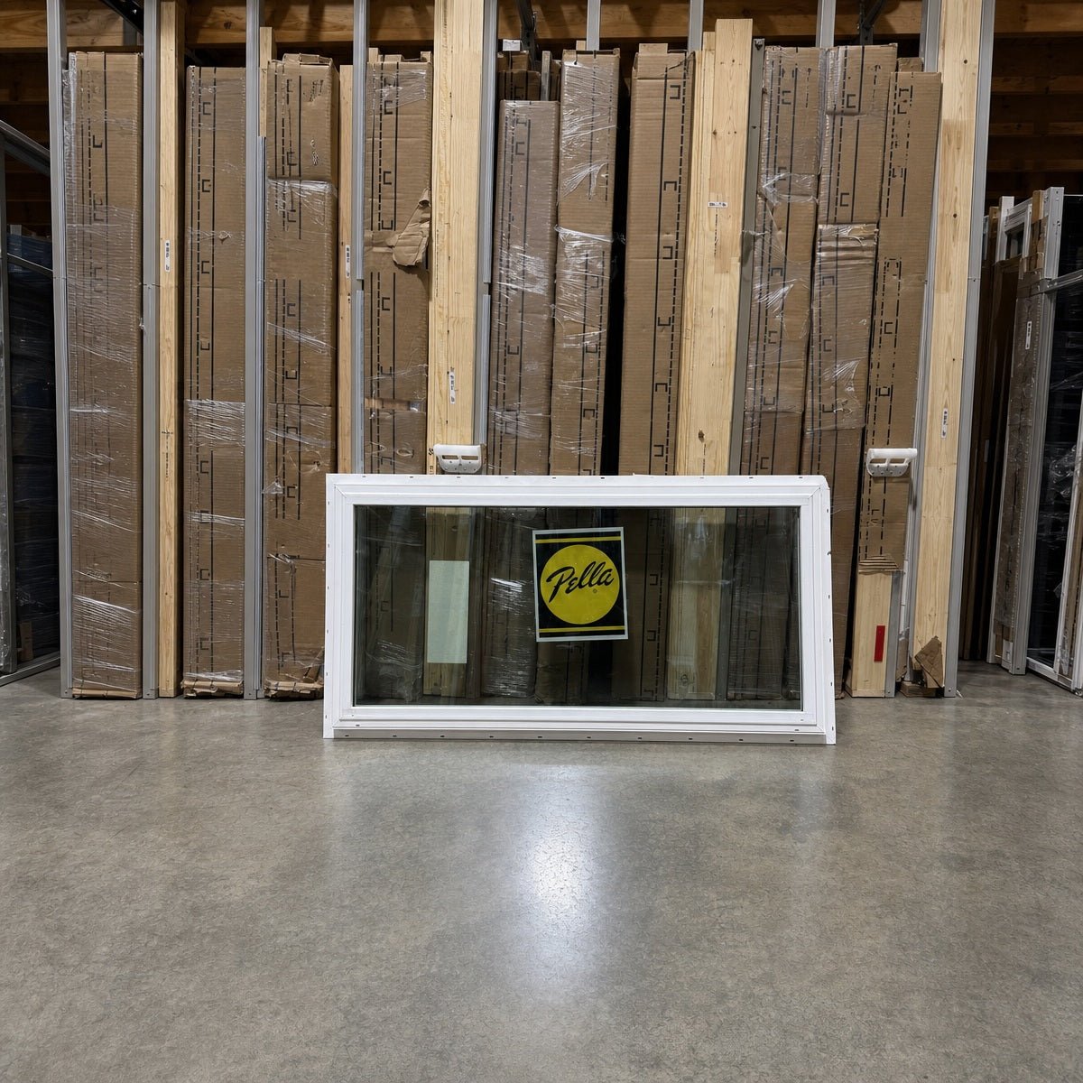 Pella® 250 Series Picture Window 47.5 x 23.5 - Clark Deals LLC