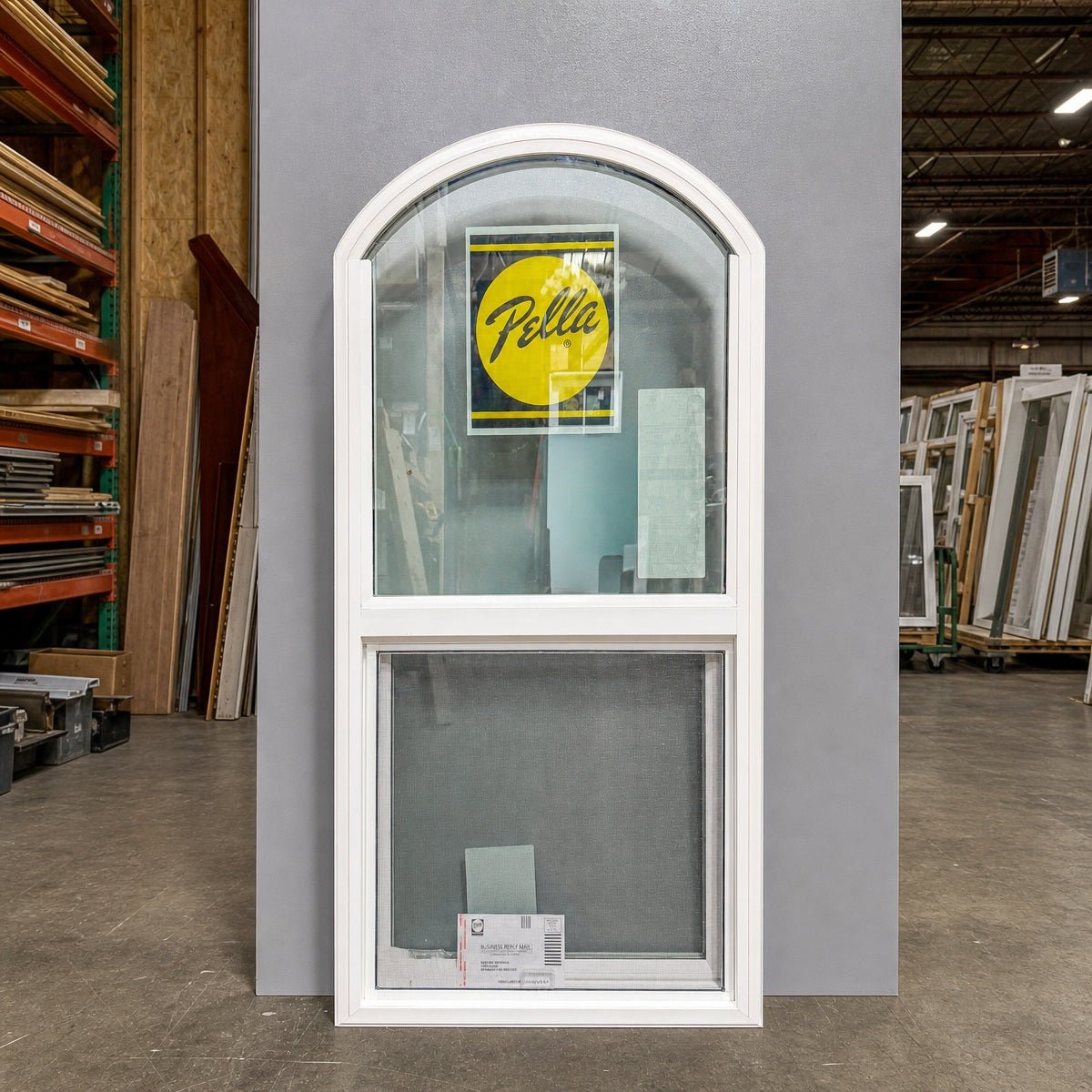 Pella® 250 Series Single Hung (Arched) Window 23.5 x 47 - Clark Deals LLC