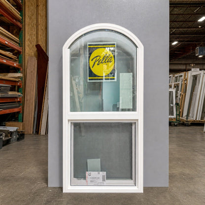 Pella® 250 Series Single Hung (Arched) Window 23.5 x 47 - Clark Deals LLC