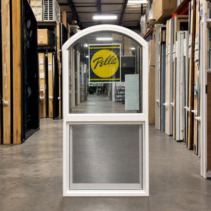 Pella® 250 Series Single Hung (Arched) Window 23.5 x 47 - Clark Deals LLC
