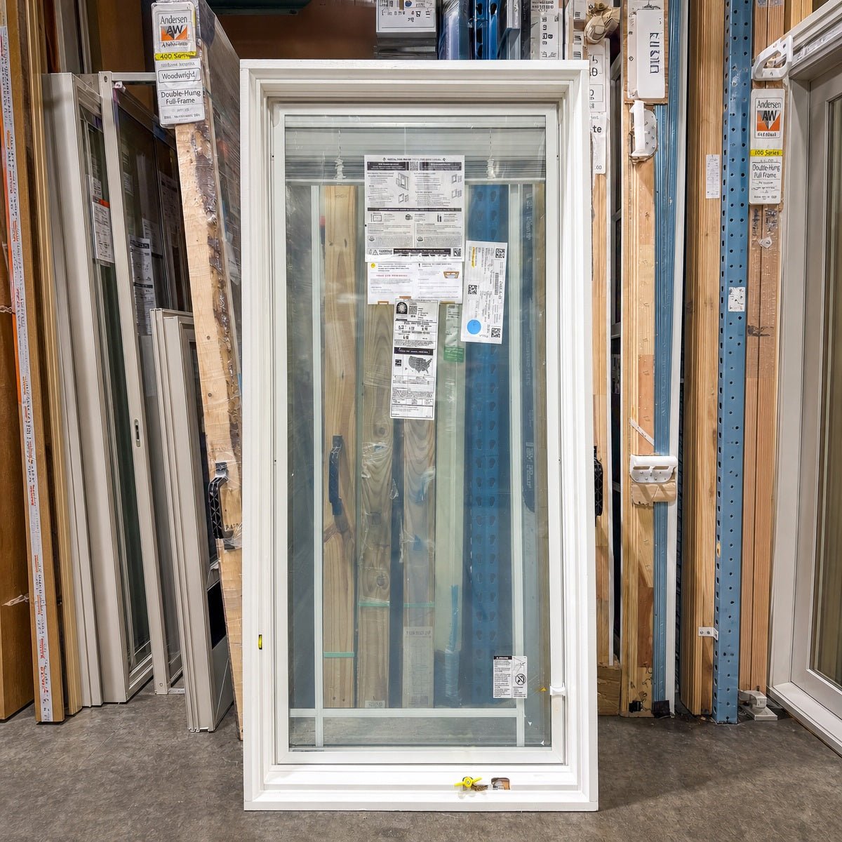Pella® Lifestyle Casement w/ Blinds Window 30 x 59.5 - Clark Deals LLC