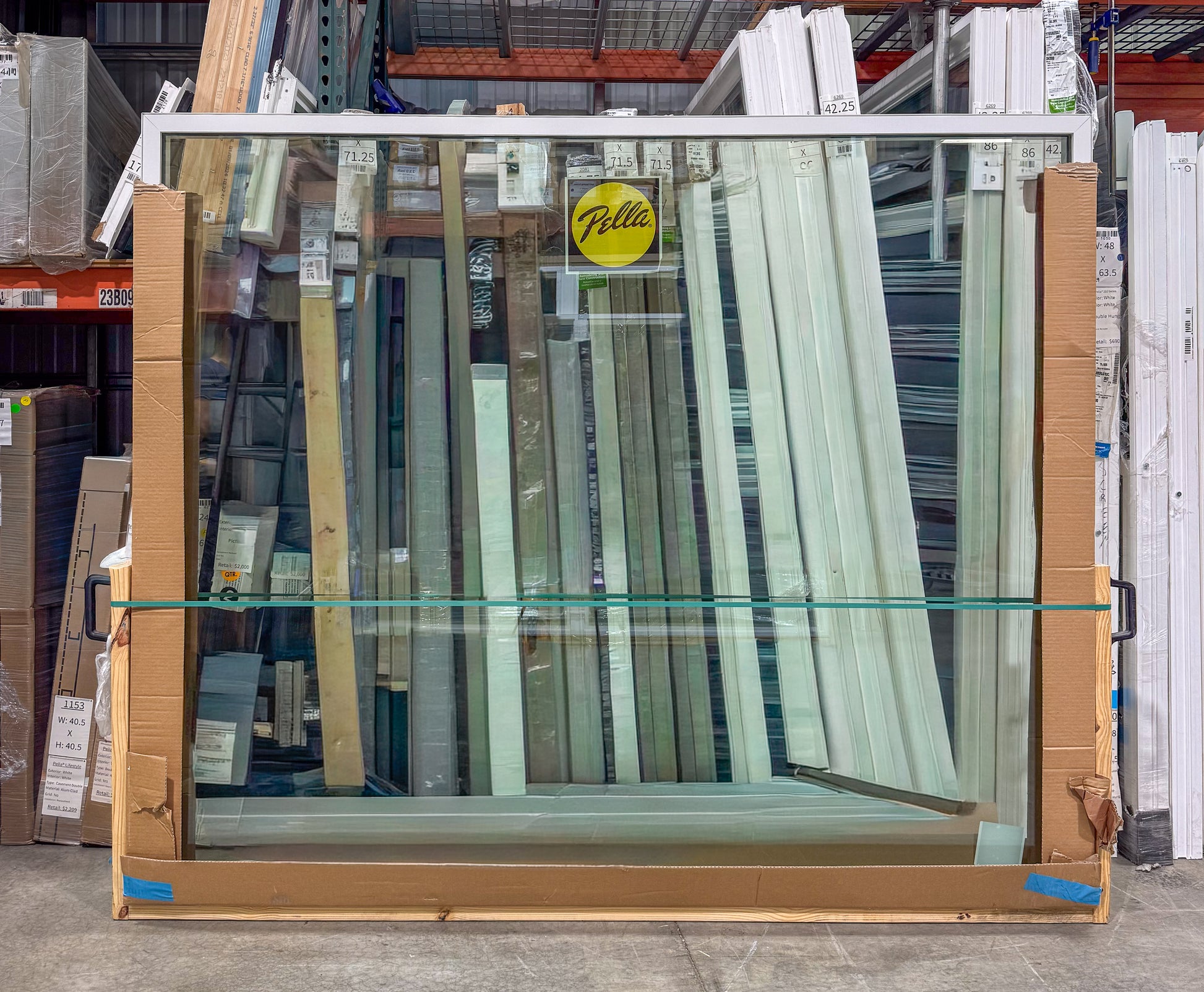 Pella® Impervia® Picture Window 86 x 71.25 - Clark Listings