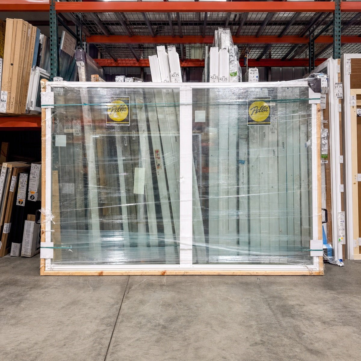 Pella® 250 Series Picture 2-Wide Window 105.5 x 70.5 - Clark Deals LLC
