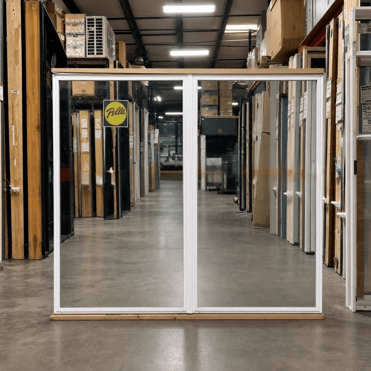 Pella® 250 Series Picture 2-Wide Window 95.5 x 82.75 - Clark Deals LLC
