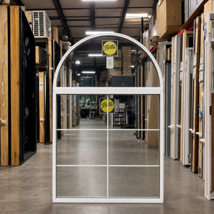 Pella® Impervia® Picture (Arched) Window 63 x 98 - Clark Deals LLC