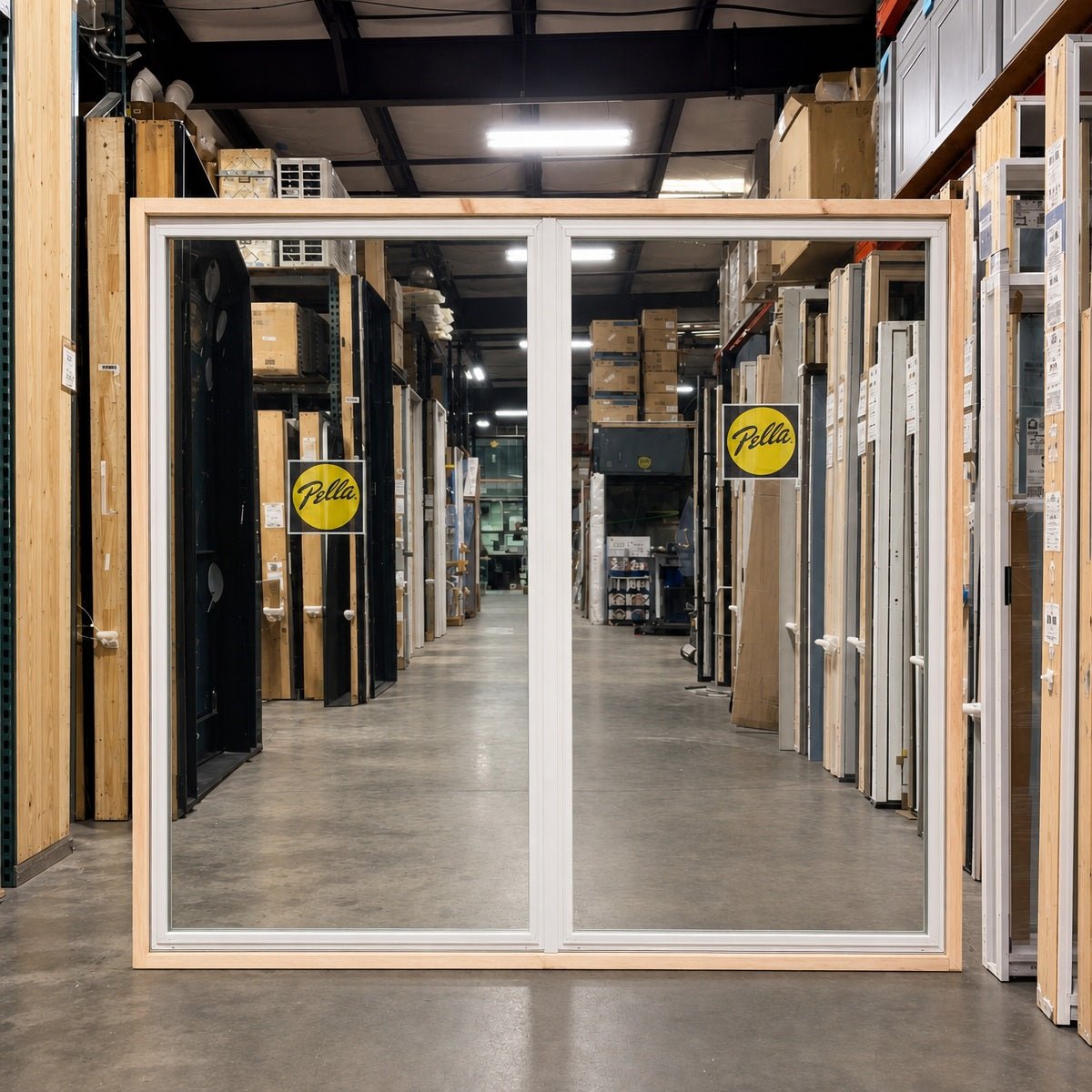 Pella® 250 Series Picture 2-Wide Window 95 x 78.5 - Clark Deals LLC