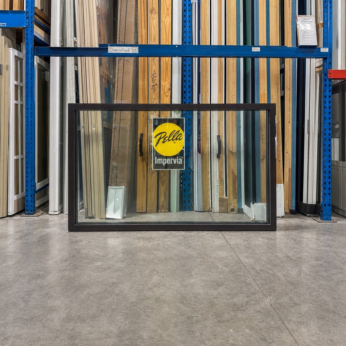 Pella® Impervia® Picture Window 59.75 x 35.5 - Clark Deals LLC