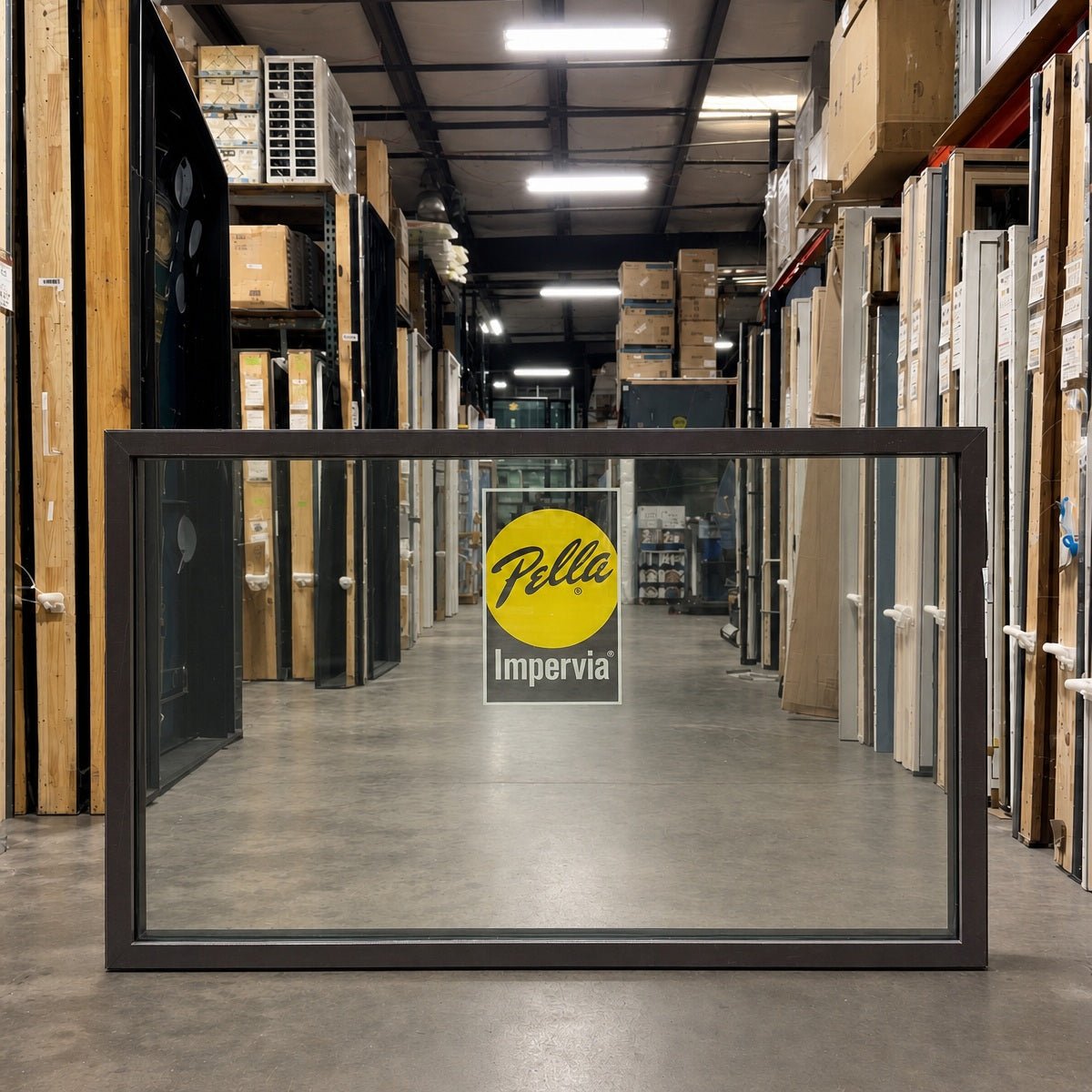 Pella® Impervia® Picture Window 59.75 x 35.5 - Clark Deals LLC