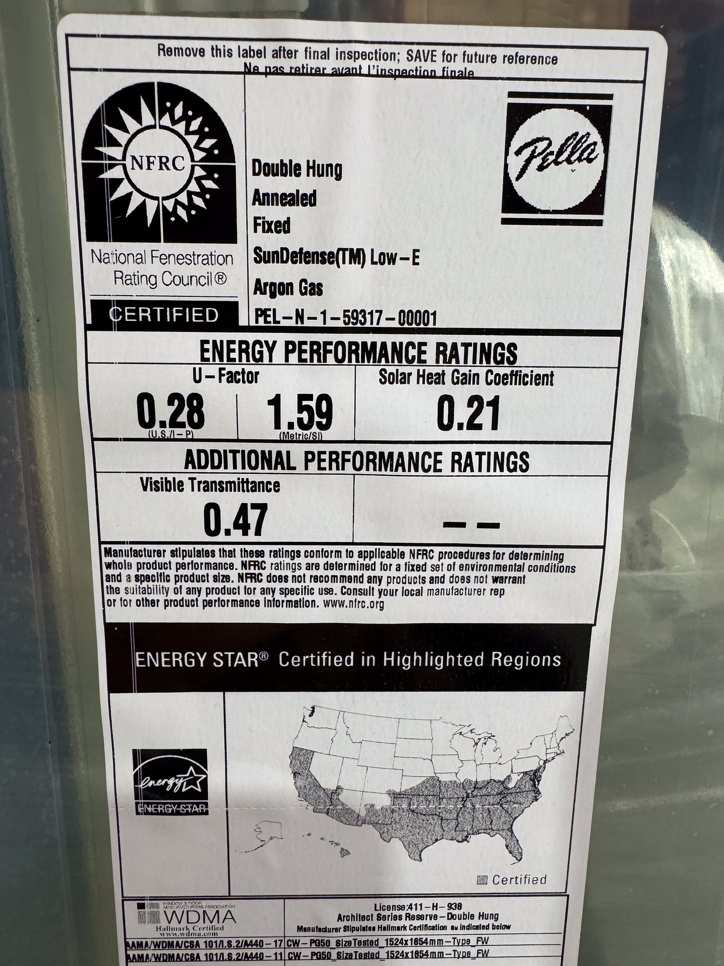 Pella® Lifestyle Picture Window 36 x 48 - Clark Listings