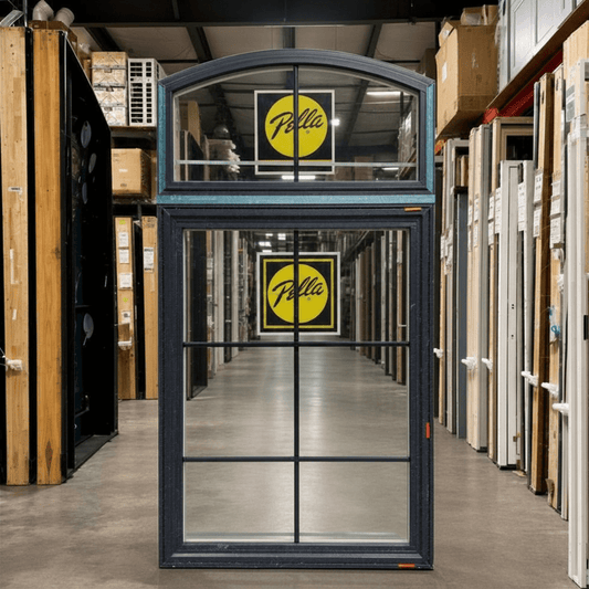Pella® 250 Series Casement (Arched) Window 35.5 x 70.25 - Clark Deals LLC