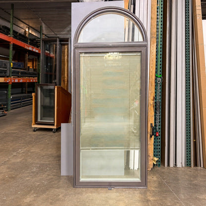 Pella® Lifestyle Arched w/ Blinds Window 35.25 x 84 - Clark Deals LLC