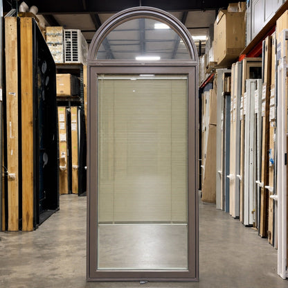 Pella® Lifestyle Arched w/ Blinds Window 35.25 x 84 - Clark Deals LLC