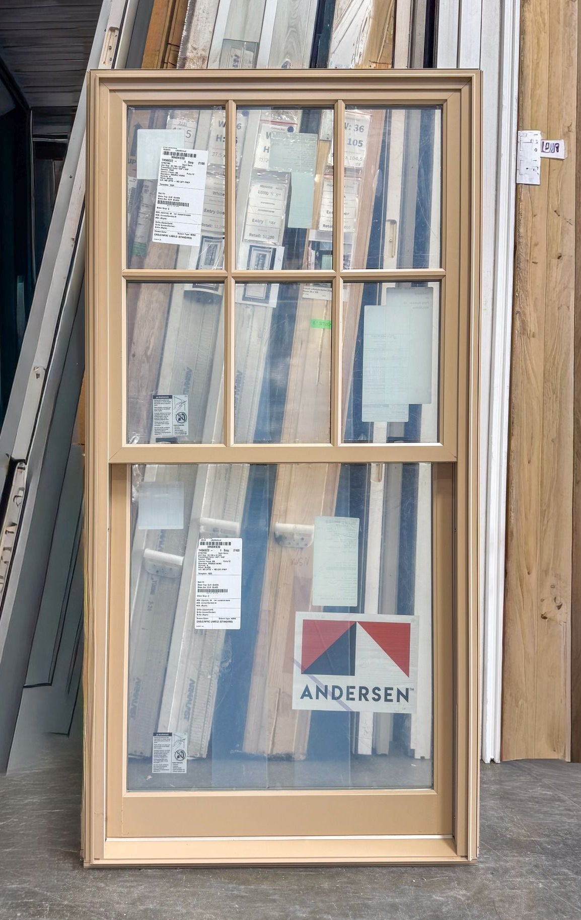 Andersen E - Series Double Hung Window 33.75 x 67 - Clark Listings