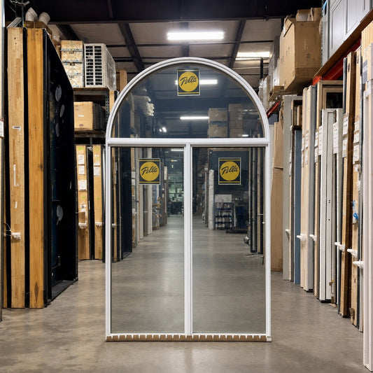 Pella® Lifestyle Picture 2-Wide (Arched) Window 66.5 x 115 - Clark Deals LLC