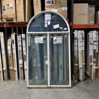 Pella® Lifestyle Picture 2-Wide (Arched) Window 66.5 x 115 - Clark Deals LLC