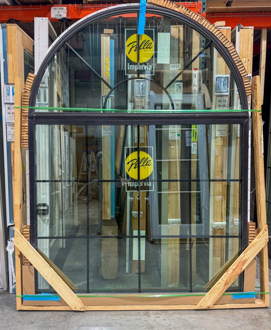 Pella® Impervia® Picture (Arched) Window 71.5 x 95.75 - Clark Listings