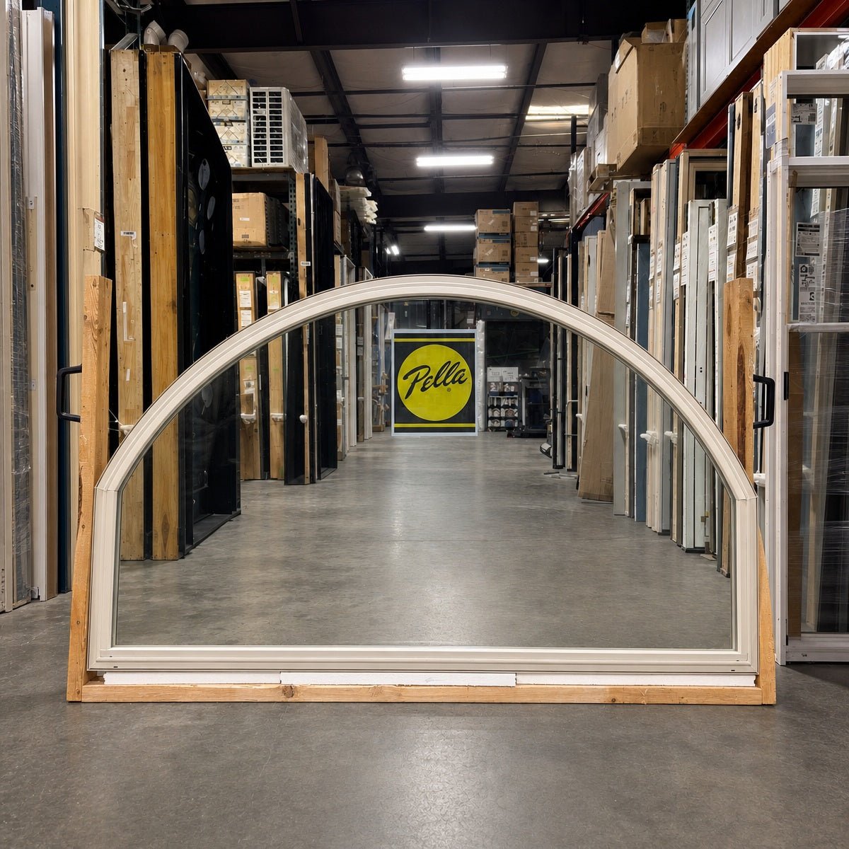 Pella® 250 Series Arched Window 64 x 36.5 - Clark Deals LLC