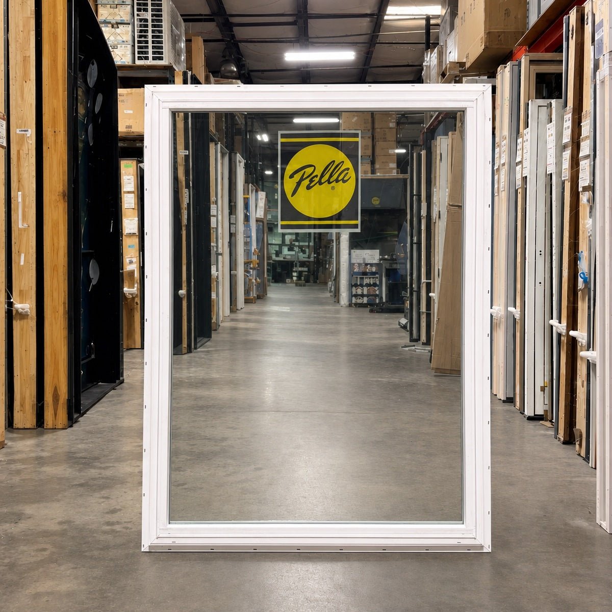 Pella® 250 Series Picture Window 35.5 x 47.5 - Clark Deals LLC