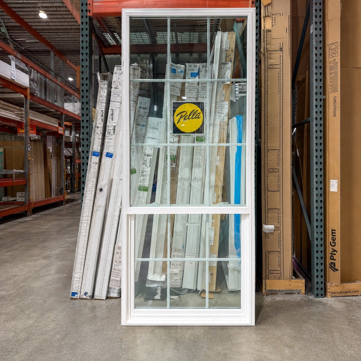 Pella® 250 Series Single Hung Window 35.5 x 83.5 - Clark Deals LLC