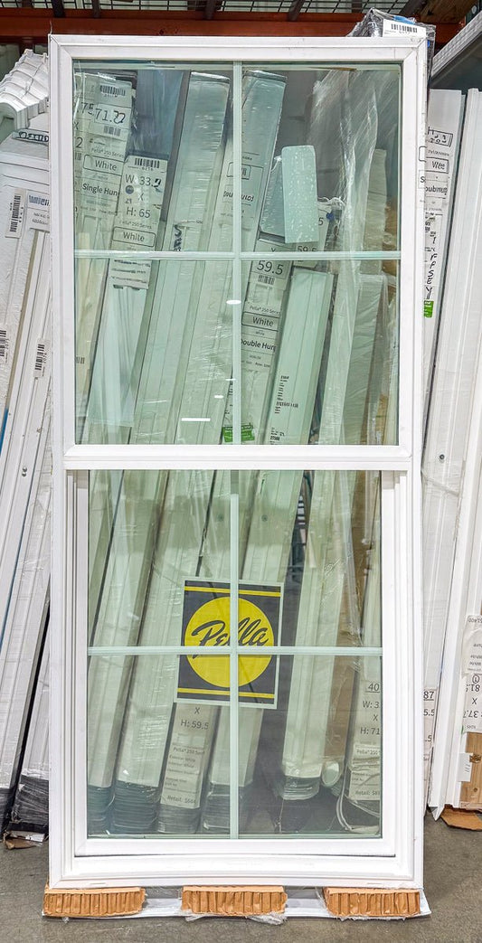 Pella® 250 Series Single Hung Window 31.5 x 71.5 - Clark Listings
