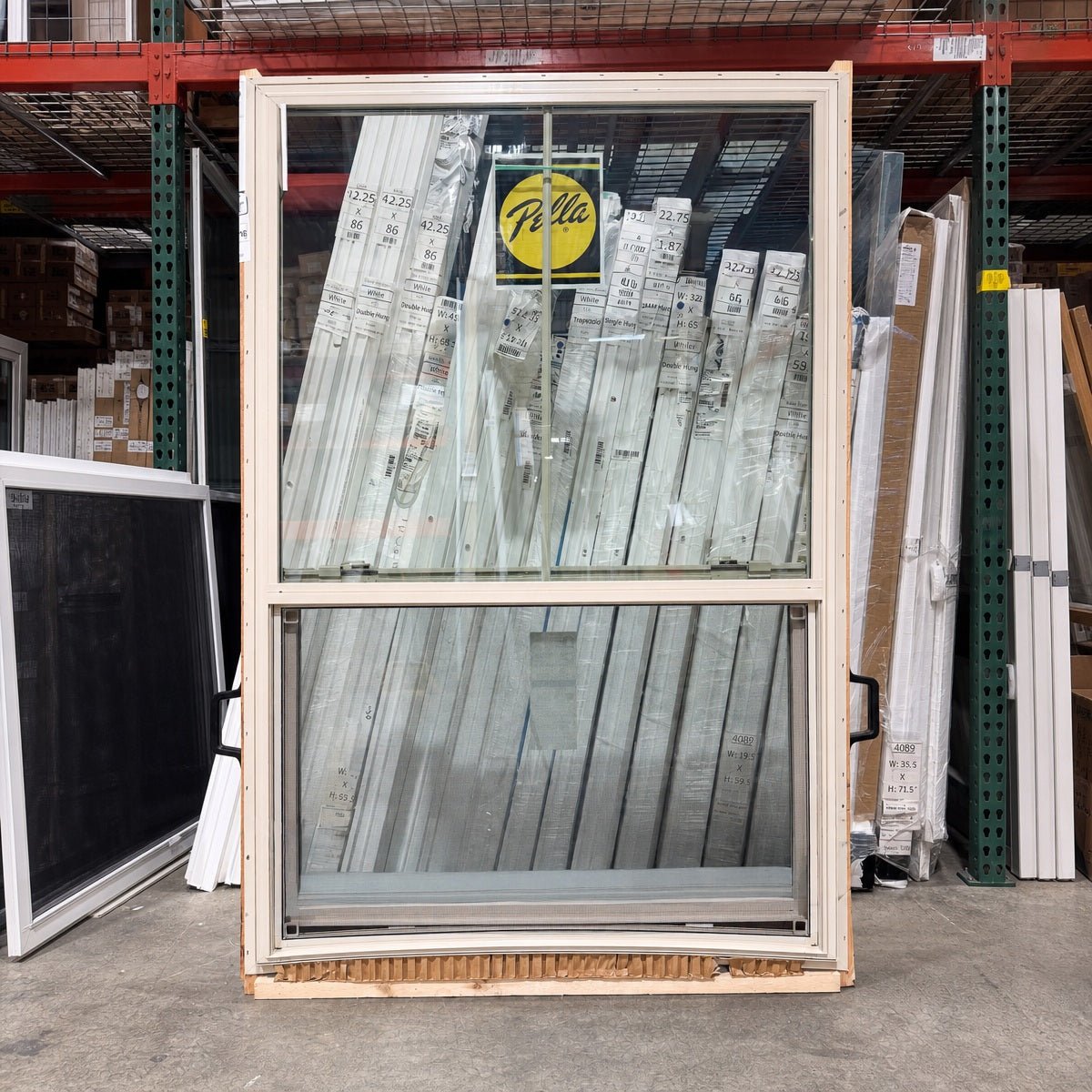 Pella® 250 Series Single Hung Window 47.5 x 71.5 - Clark Deals LLC