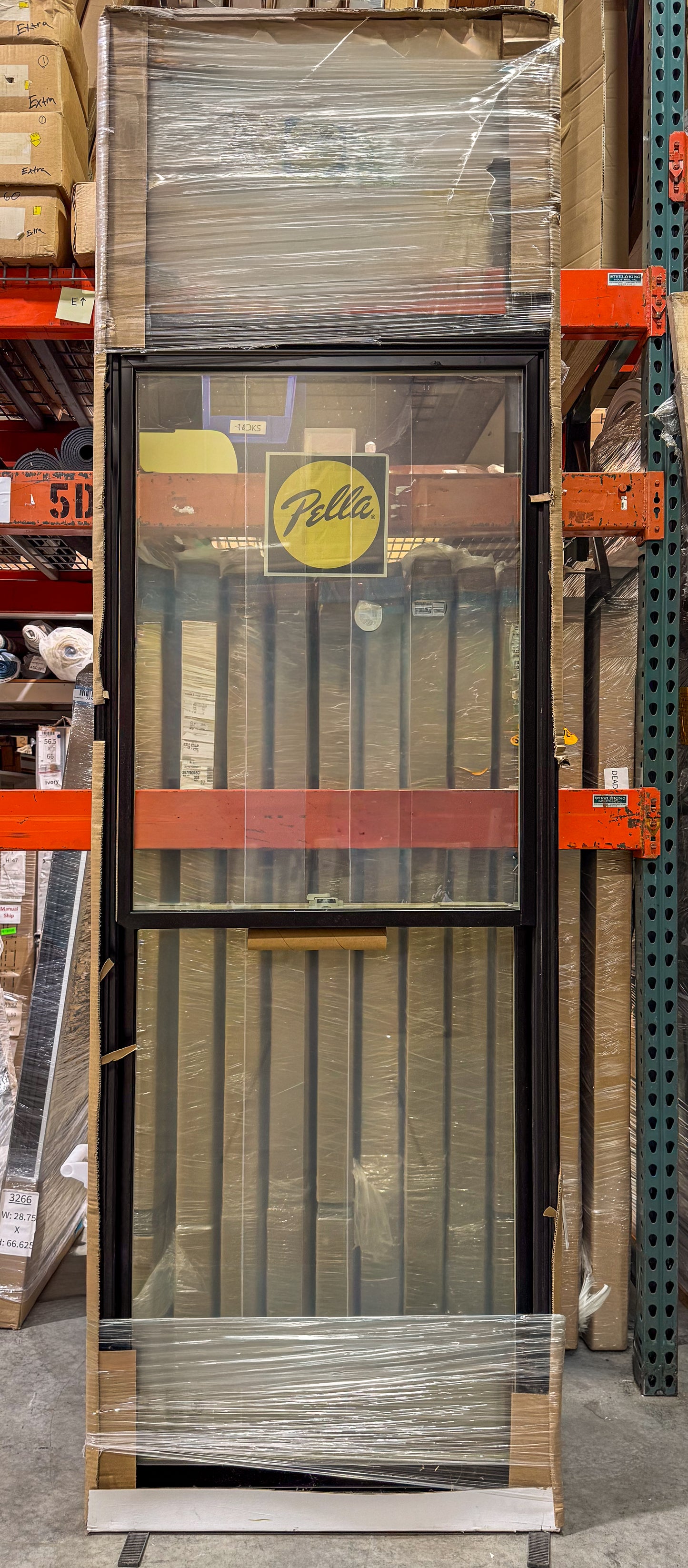 Pella® Lifestyle Double Hung w/Transom Window 33.5 x 106.5 - Clark Listings