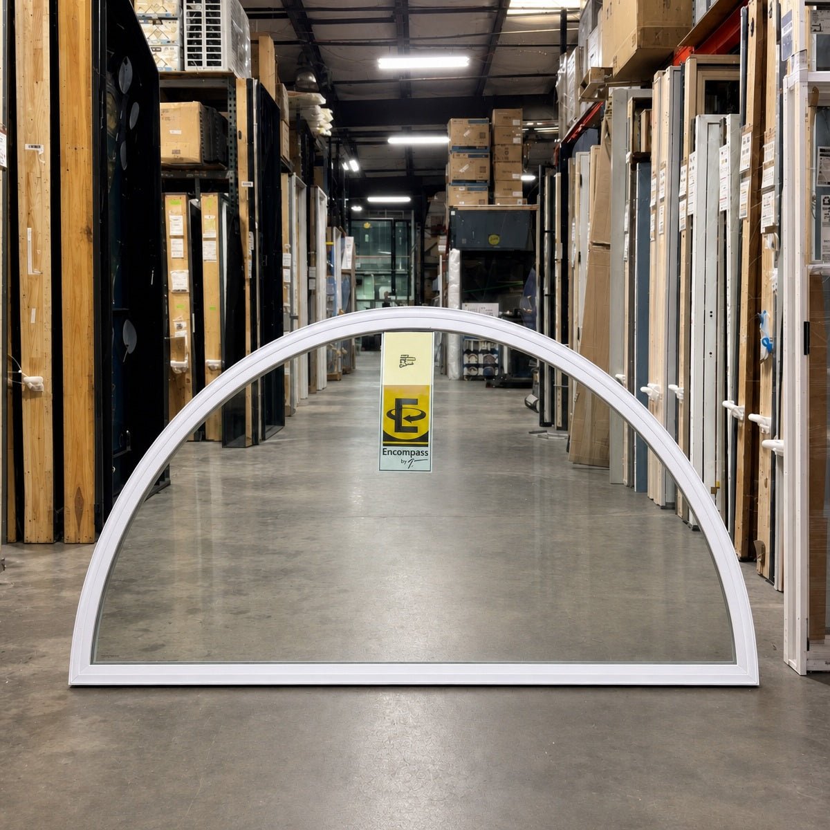 Pella® 250 Series Arched Window 55.75 x 27.75 - Clark Deals LLC