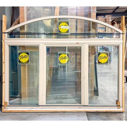 Pella® 250 Series Casement 3 - Wide Arched Window 95 x 75 - Clark Listings