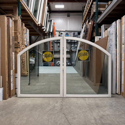 Pella® 250 Series Arched 2-Wide Window 71 x 45.5 - Clark Deals LLC