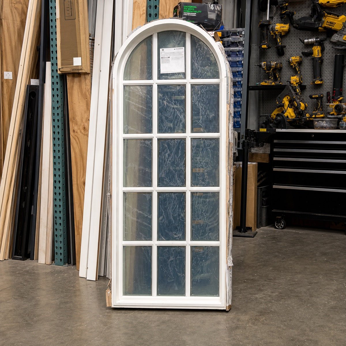 Andersen A-Series Impact Resistant Arched Window 27 x 53 - Clark Deals LLC