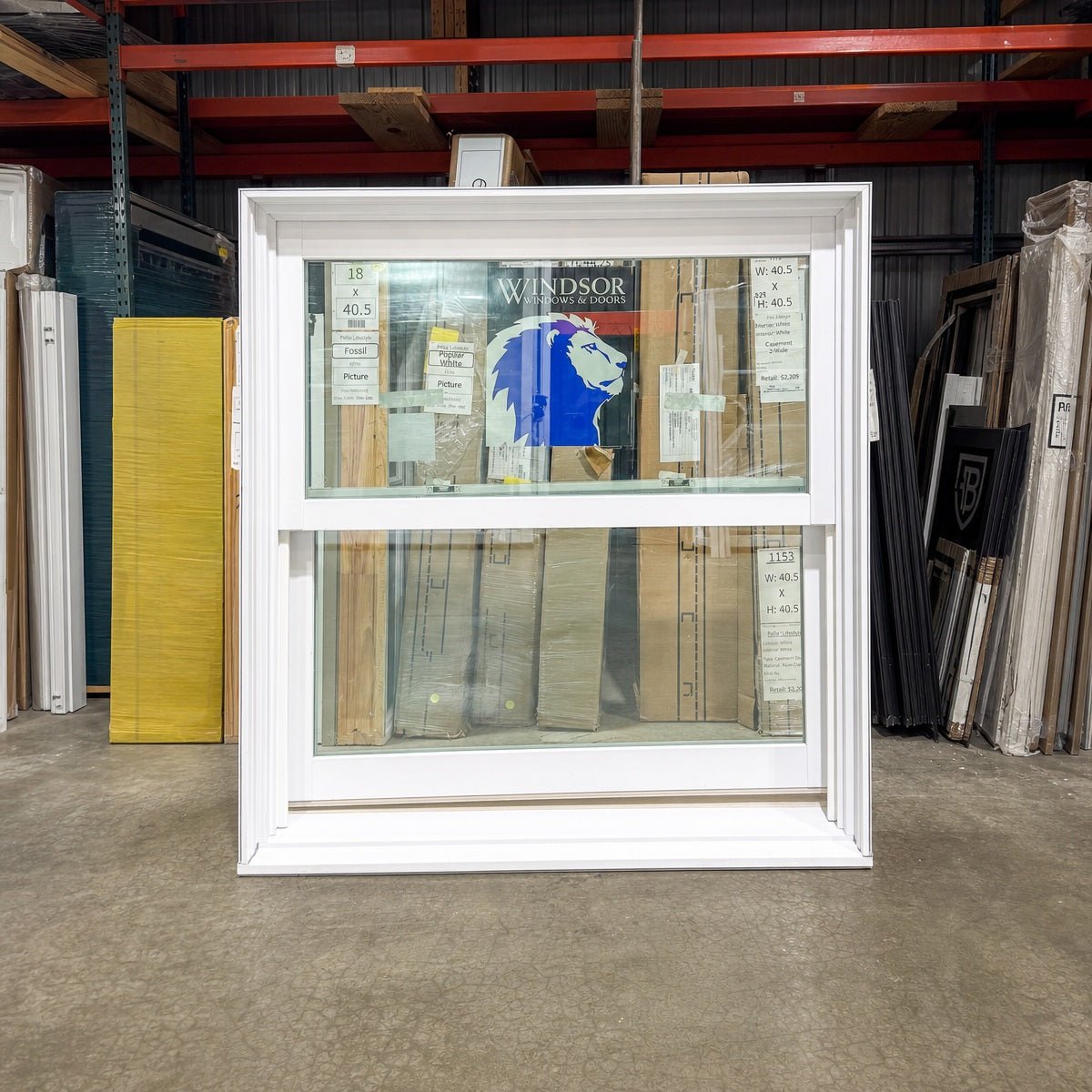Windsor Pinnacle Double Hung Window 38 x 40 - Clark Deals LLC