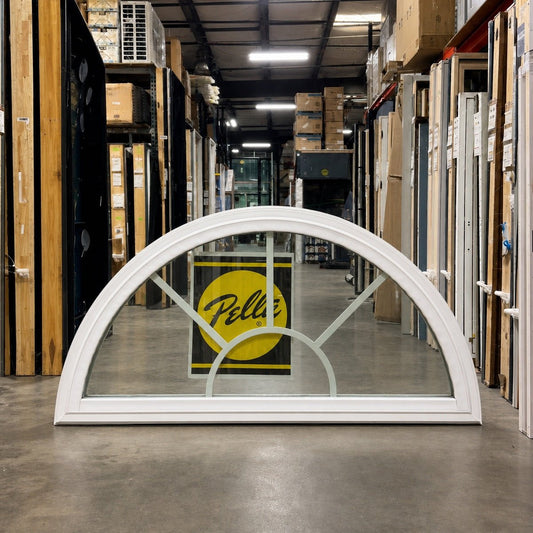 Pella® 250 Series Arched Window 35.25 x 17.6 - Clark Deals LLC