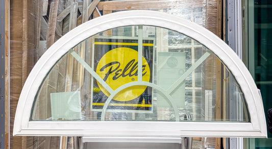 Pella® 250 Series Arched Window 35.25 x 17.6 - Clark Listings
