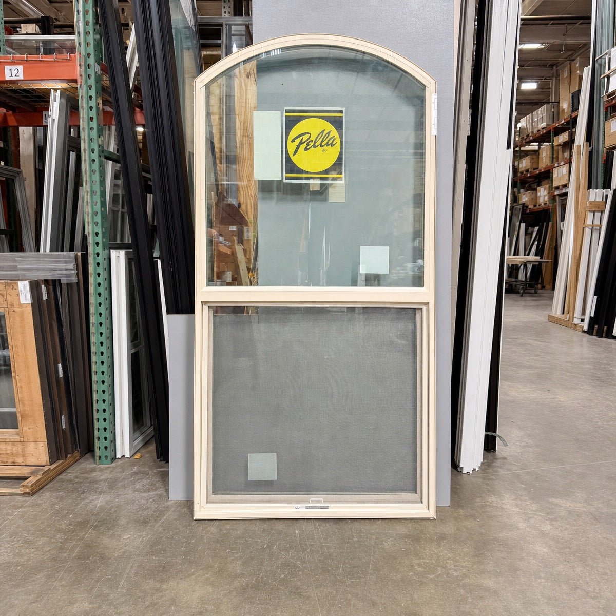 Pella® Single Hung Arched Window 35 x 69 - Clark Deals LLC