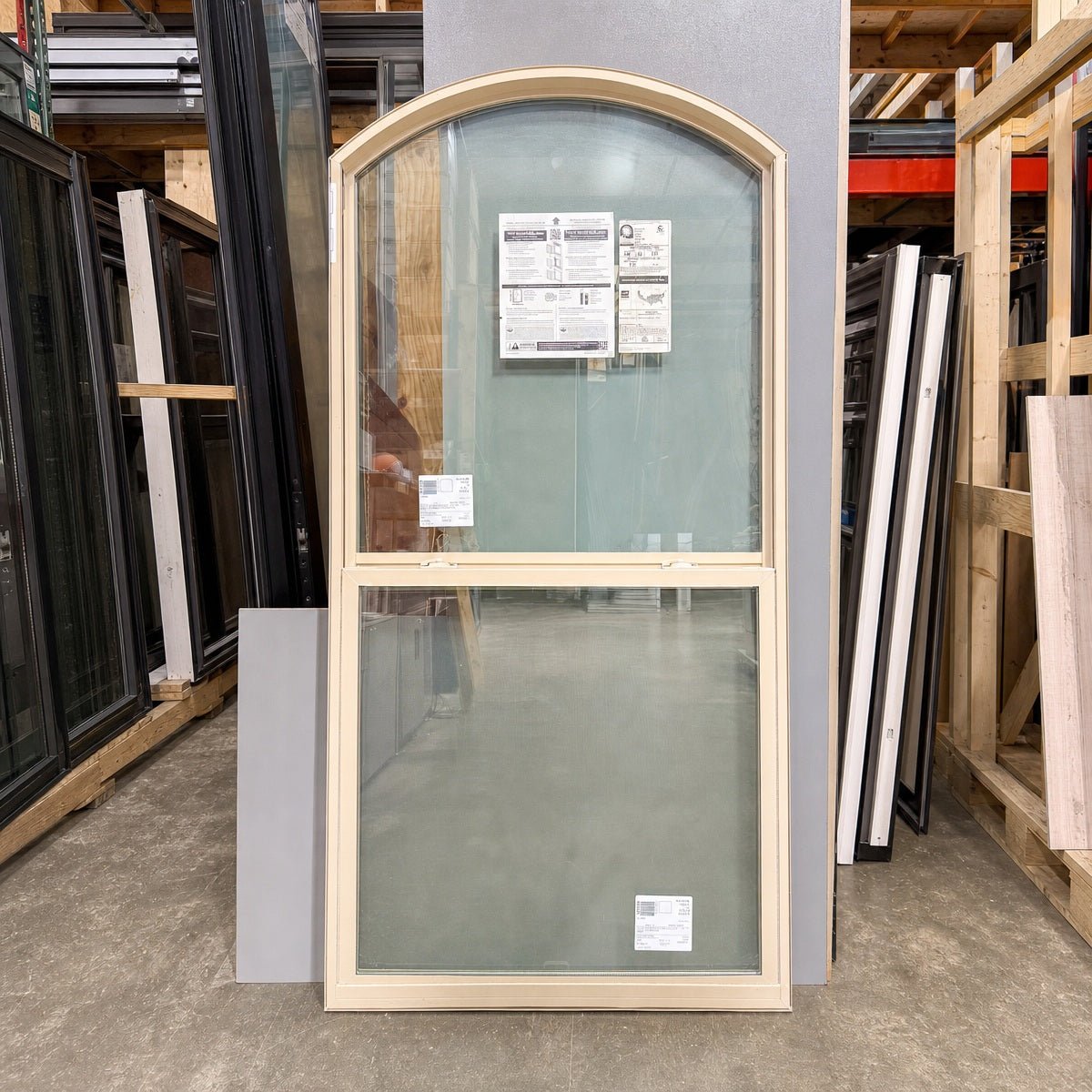 Pella® Single Hung Arched Window 35 x 69 - Clark Deals LLC