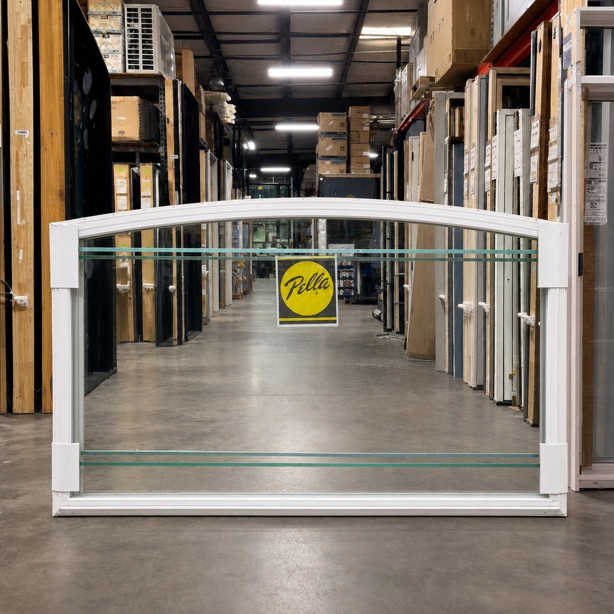 Pella® 250 Series Arched Window 71.25 x 37.5 - Clark Deals LLC