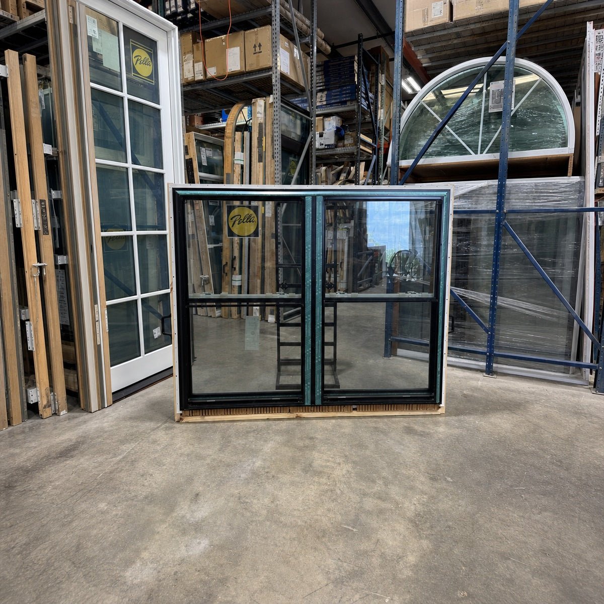 Pella® 250 Series Double Hung 2-Wide Window 75.5 x 61.5 - Clark Deals LLC