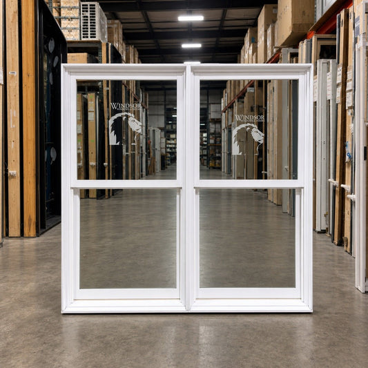 Windsor Pinnacle Double Hung 2-Wide Window 67.5 x 64 - Clark Deals LLC