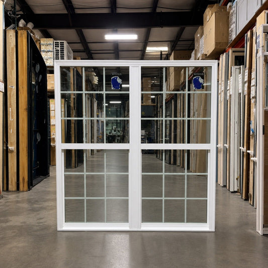 Windsor Next Dimension Single Hung 2-Wide Window 72 x 72.5 - Clark Deals LLC