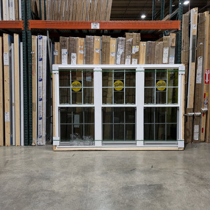 Pella® 250 Series Double Hung 3-Wide Window 98.25 x 61.5 - Clark Deals LLC