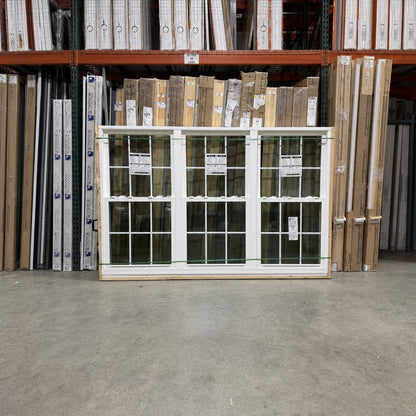 Pella® 250 Series Double Hung 3-Wide Window 98.25 x 61.5 - Clark Deals LLC