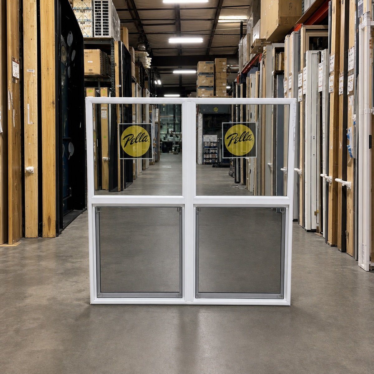 Pella® Single Hung 2-Wide Window 53.5 x 53.5 - Clark Deals LLC