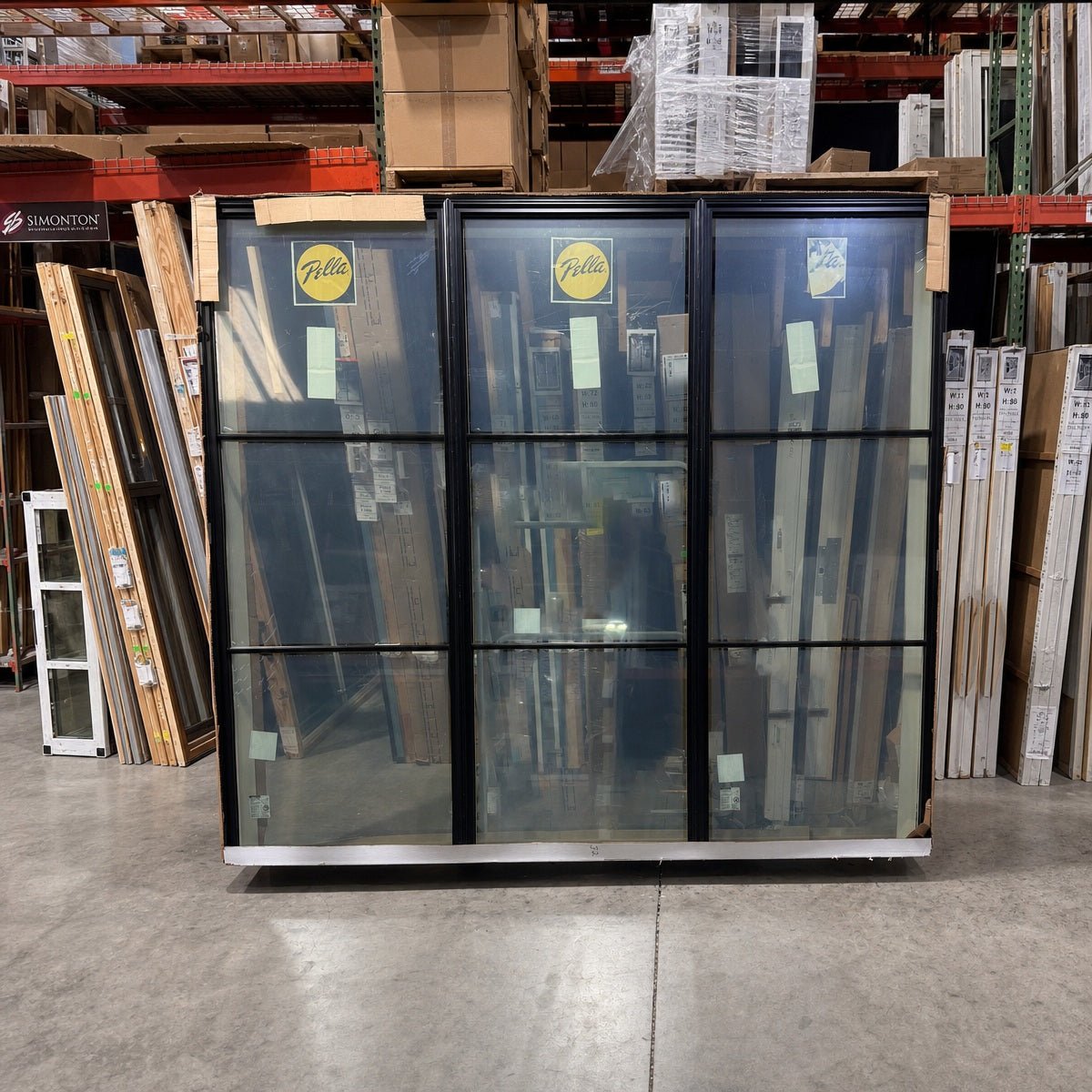 Pella® Reserve Picture 3-Wide Window 108 x 96 - Clark Deals LLC