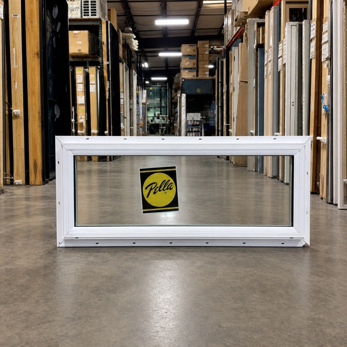 Pella® 250 Series Picture Window 31.5 x 11.5 - Clark Deals LLC