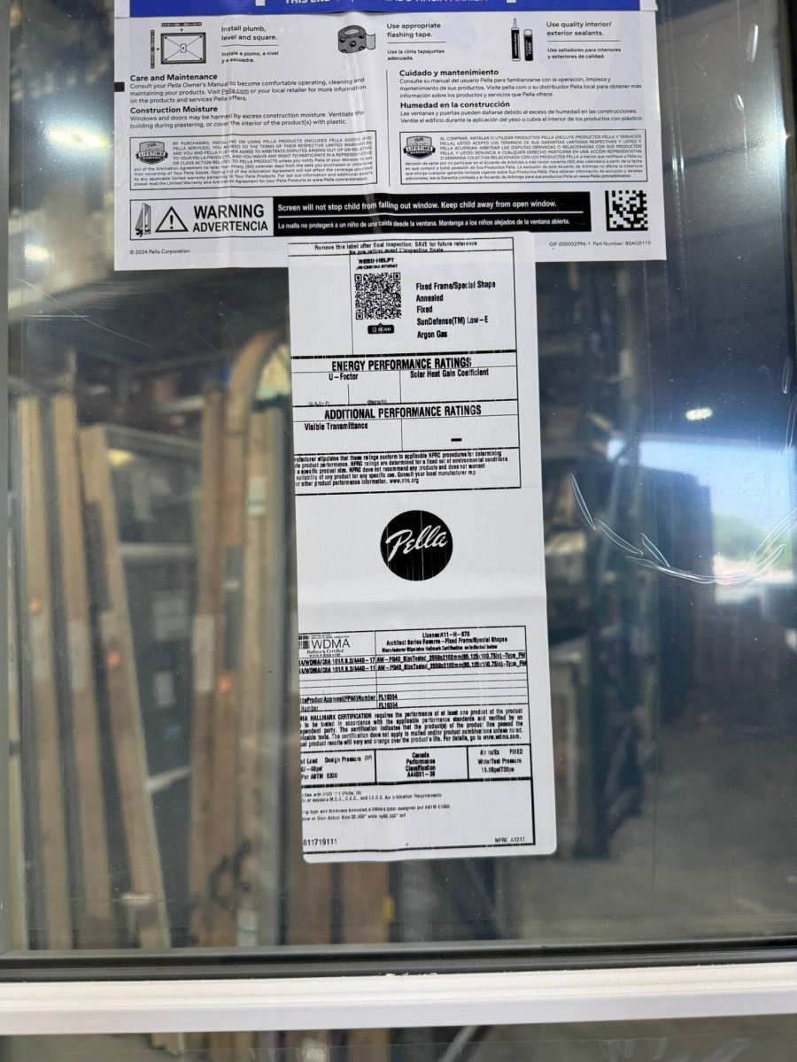 Pella® Reserve Picture Window 32 x 96 - Clark Deals LLC