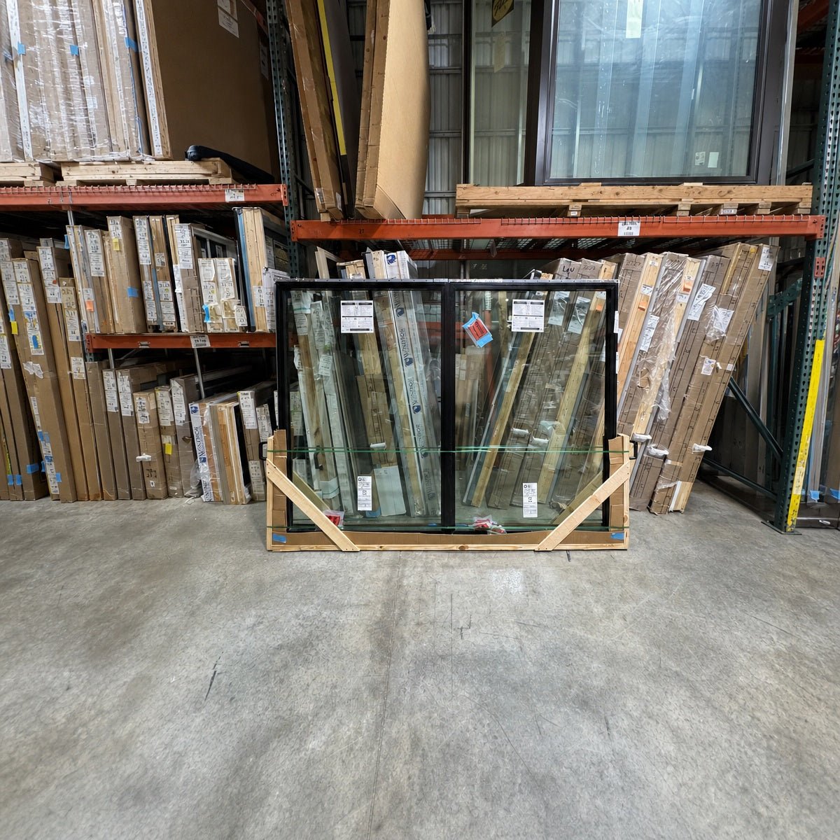 Pella® Impervia® Picture 2-Wide Window 94.5 x 71.5 - Clark Deals LLC