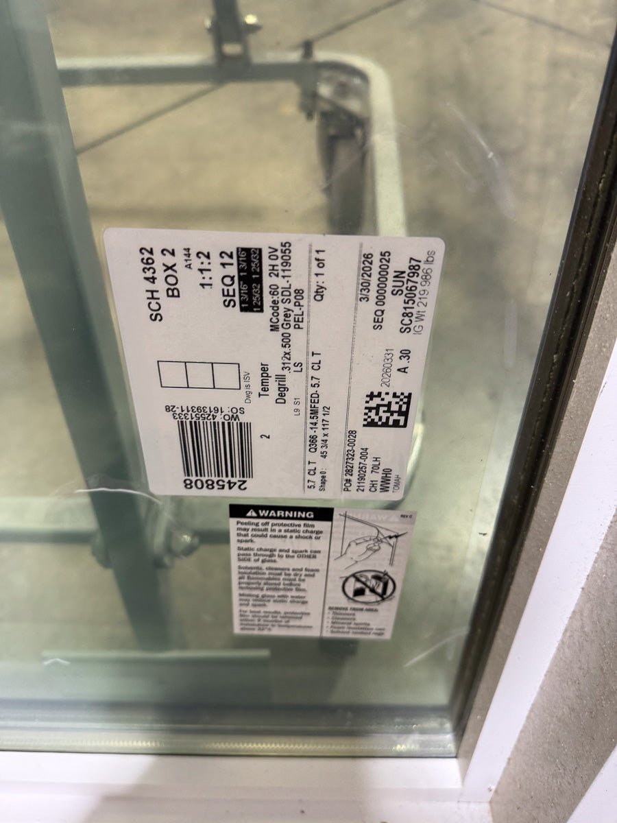 Pella® Reserve Picture Window 47.75 x 119.5 - Clark Deals LLC