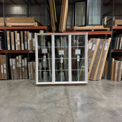 Pella® 250 Series Picture 3-Wide Window 88.625 x 86.75 - Clark Deals LLC